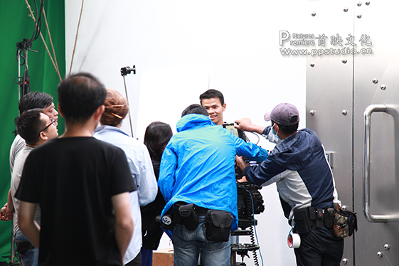 Premiere 400 square meters studio - Meizu New promo shooting scene